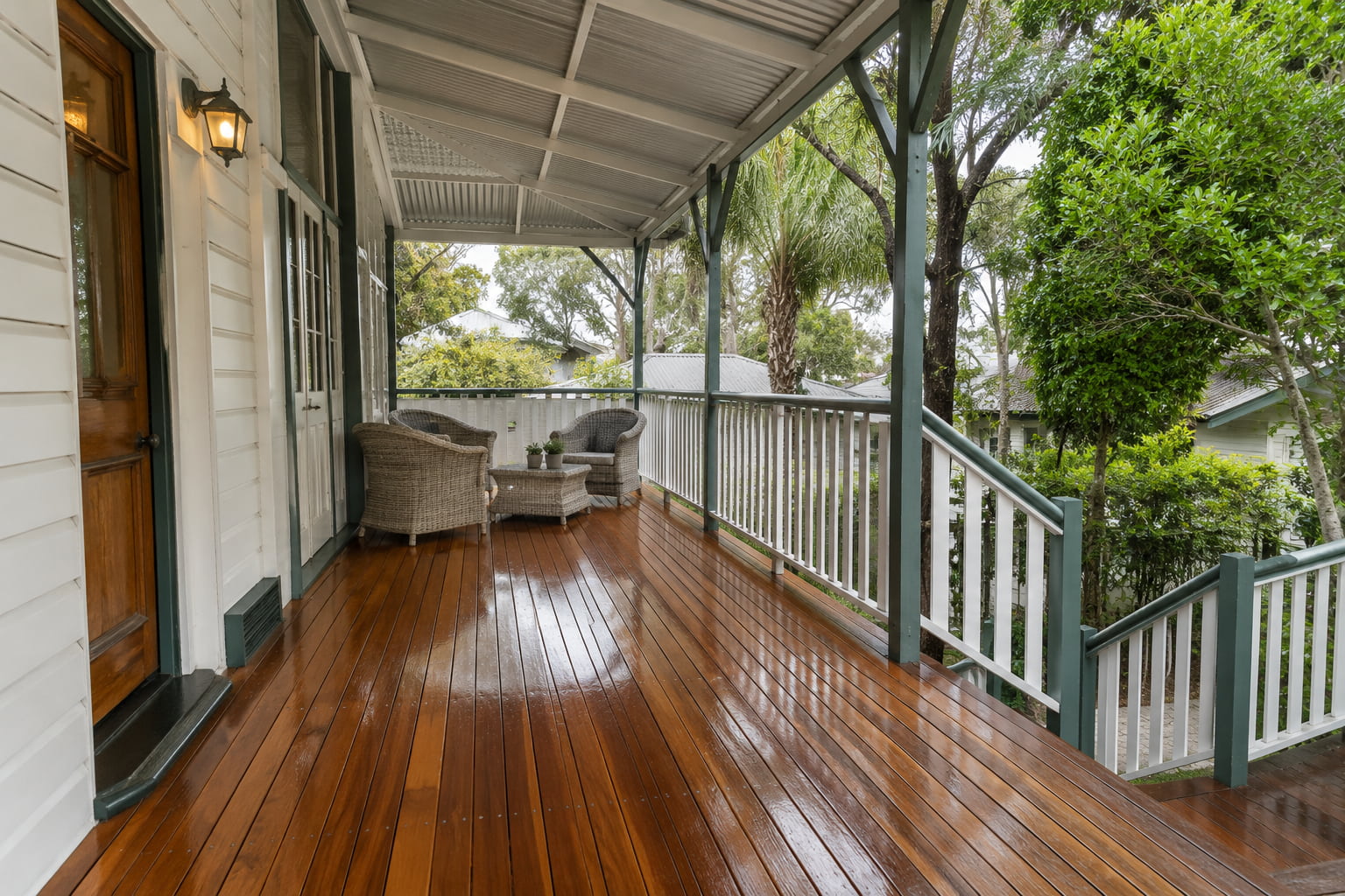 Timber Deck Restoration after