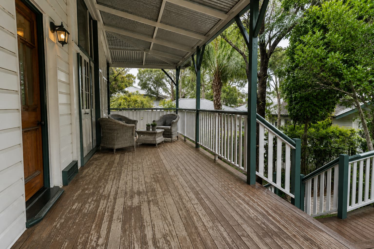 Timber Deck Restoration before