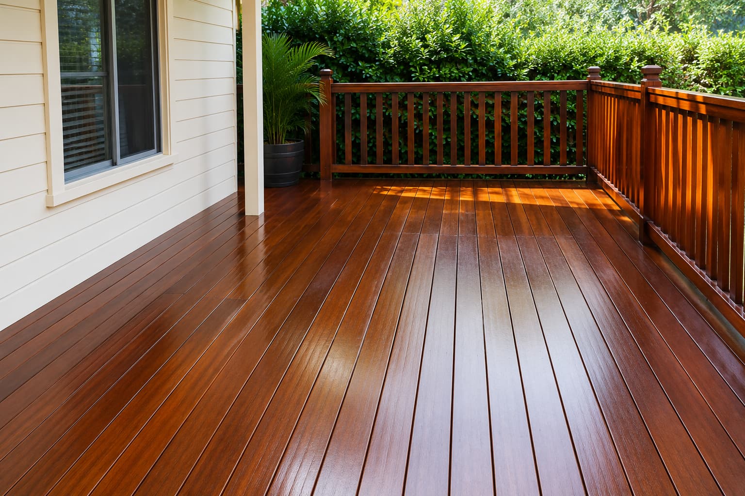 Timber Deck Painting