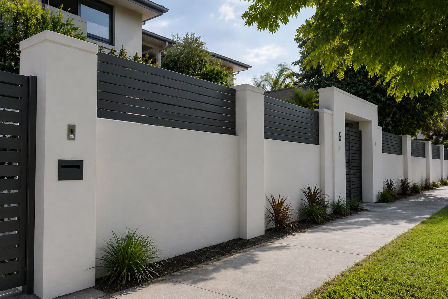 Fence & Feature Wall Painting after image
