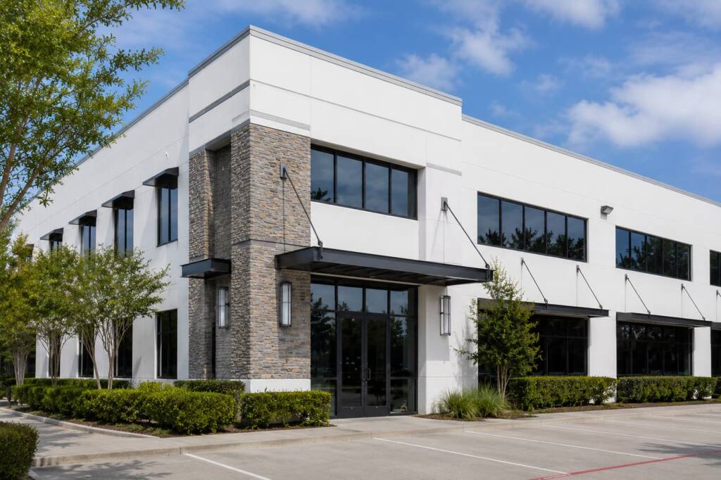 Commercial Building Exterior Repaint after image